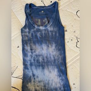 One of a kind Tie-Dye Banana Republic “Used” graphic.